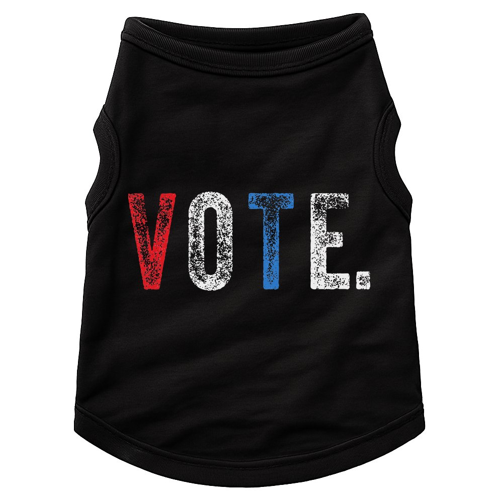 Vote 2020 Election Voting Right Vintage Style Doggie Tank