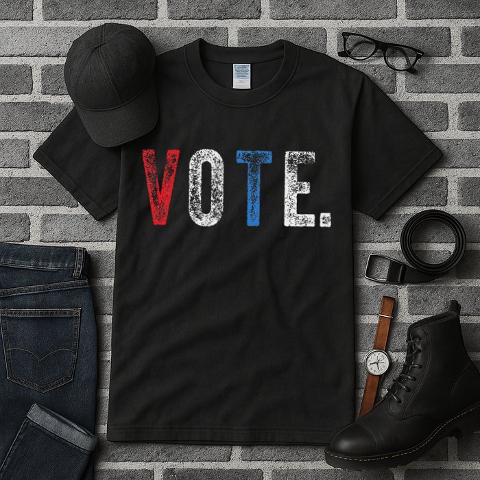 Vote 2020 Election Voting Right Vintage Style Tall T-Shirt