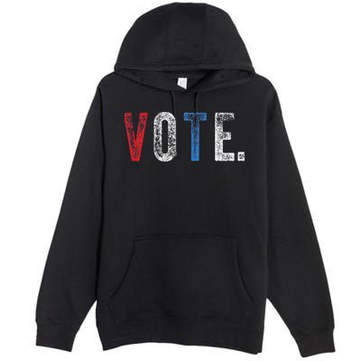 Vote 2020 Election Voting Right Vintage Style Premium Pullover Hoodie