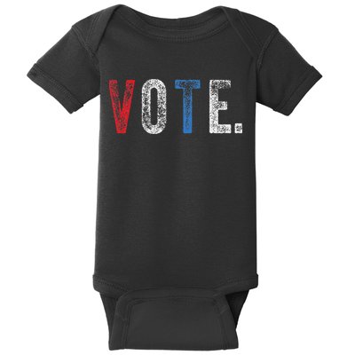 Vote 2020 Election Voting Right Vintage Style Baby Bodysuit