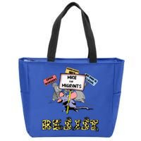 Vote 2024 Election Democracy Liberal Democratic Presidential Great Gift Zip Tote Bag