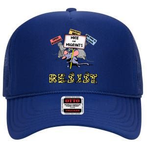 Vote 2024 Election Democracy Liberal Democratic Presidential Great Gift High Crown Mesh Back Trucker Hat