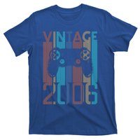 Vintage 2006 Gaming Funny Gift For 17 Year Old Gamer Birthday Gift T-Shirt