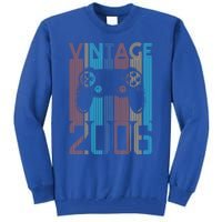 Vintage 2006 Gaming Funny Gift For 17 Year Old Gamer Birthday Gift Tall Sweatshirt