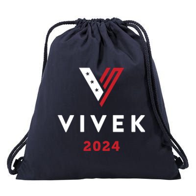 Vivek 2024 Ivek Ramaswamy For President Drawstring Bag