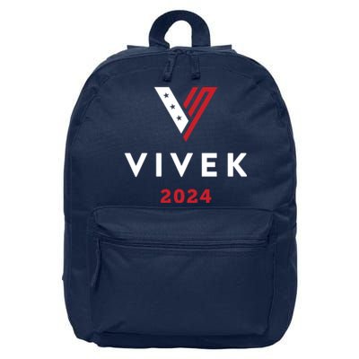 Vivek 2024 Ivek Ramaswamy For President 16 in Basic Backpack