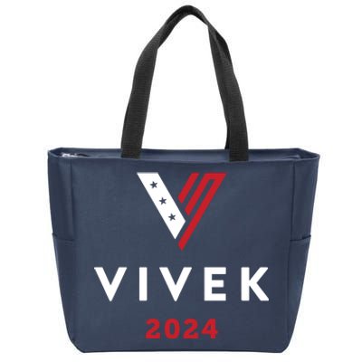 Vivek 2024 Ivek Ramaswamy For President Zip Tote Bag