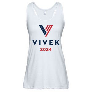 Vivek 2024 Ivek Ramaswamy For President Ladies Essential Flowy Tank