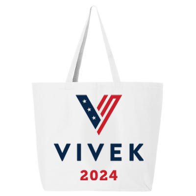 Vivek 2024 Ivek Ramaswamy For President 25L Jumbo Tote