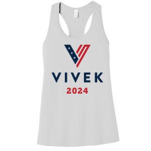 Vivek 2024 Ivek Ramaswamy For President Women's Racerback Tank