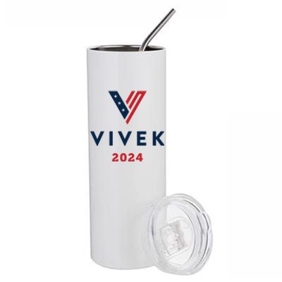 Vivek 2024 Ivek Ramaswamy For President Stainless Steel Tumbler