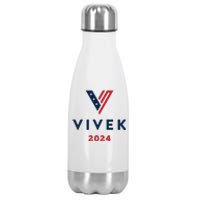 Vivek 2024 Ivek Ramaswamy For President Stainless Steel Insulated Water Bottle