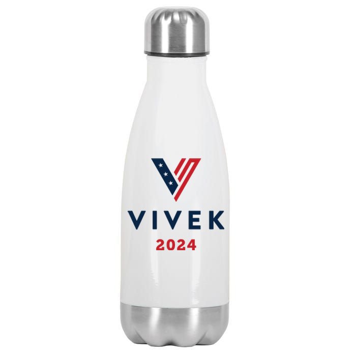 Vivek 2024 Ivek Ramaswamy For President Stainless Steel Insulated Water Bottle