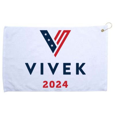 Vivek 2024 Ivek Ramaswamy For President Grommeted Golf Towel