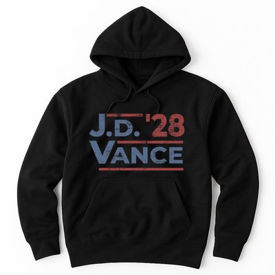 Vance 2028 Jd Vance 2028 President Election Campaign Retro Hoodie