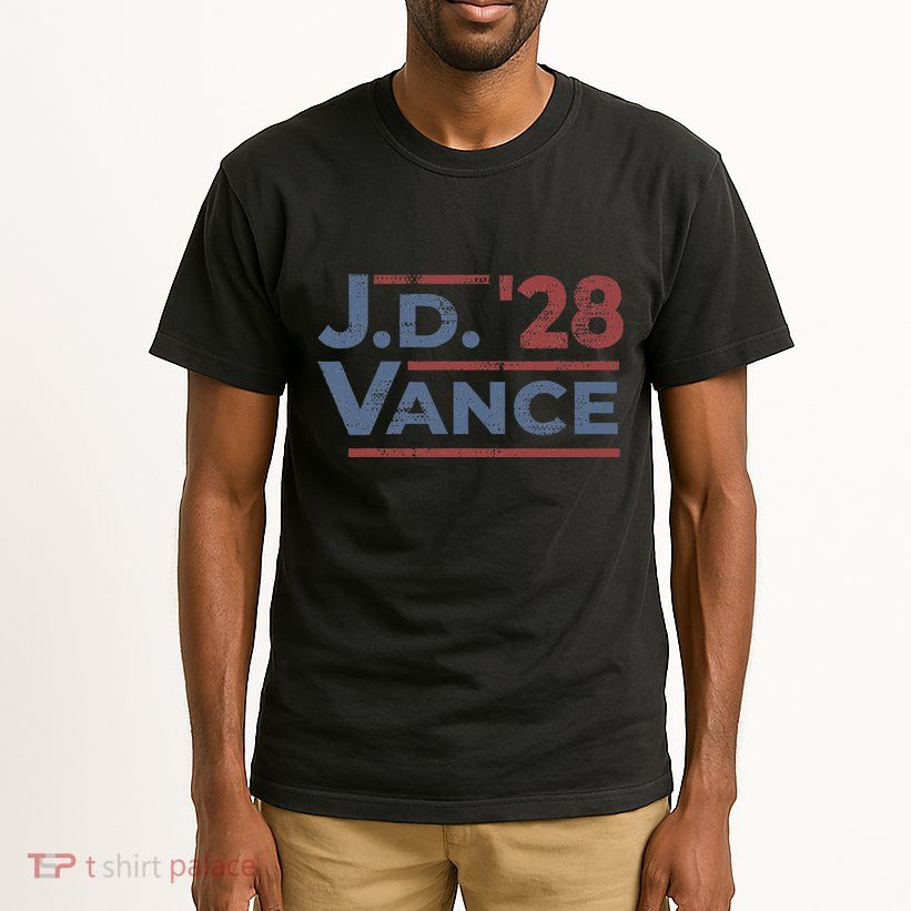 Vance 2028 Jd Vance 2028 President Election Campaign Retro Tall T-Shirt