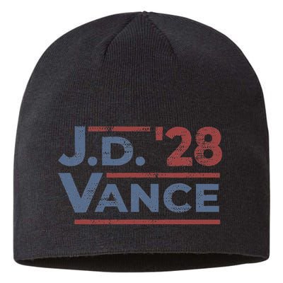 Vance 2028 Jd Vance 2028 President Election Campaign Retro Sustainable Beanie