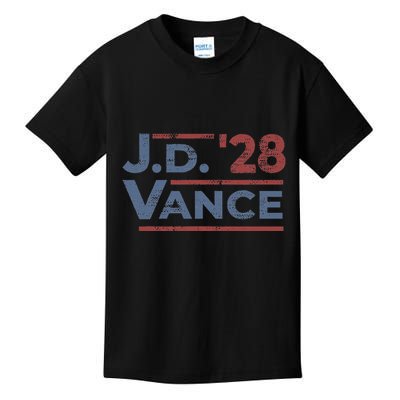 Vance 2028 Jd Vance 2028 President Election Campaign Retro Kids T-Shirt