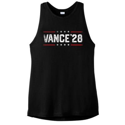 Vance 2028 Jd Vance 2028 For President Election Campaign Ladies PosiCharge Tri-Blend Wicking Tank