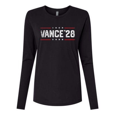 Vance 2028 Jd Vance 2028 For President Election Campaign Womens Cotton Relaxed Long Sleeve T-Shirt