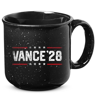 Vance 2028 Jd Vance 2028 For President Election Campaign 15oz Campfire Ceramic Mug