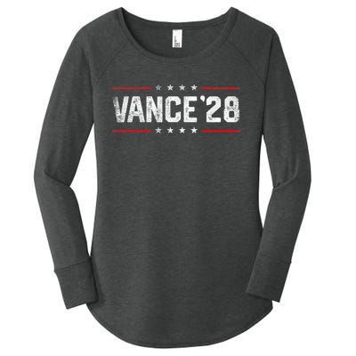 Vance 2028 Jd Vance 2028 For President Election Campaign Women's Perfect Tri Tunic Long Sleeve Shirt