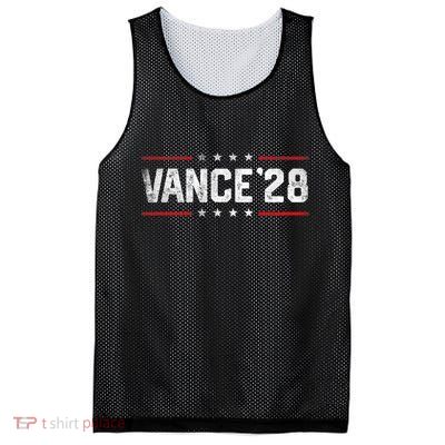 Vance 2028 Jd Vance 2028 For President Election Campaign Mesh Reversible Basketball Jersey Tank