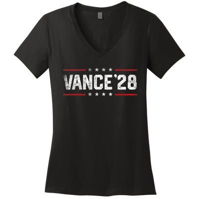 Vance 2028 Jd Vance 2028 For President Election Campaign Women's V-Neck T-Shirt