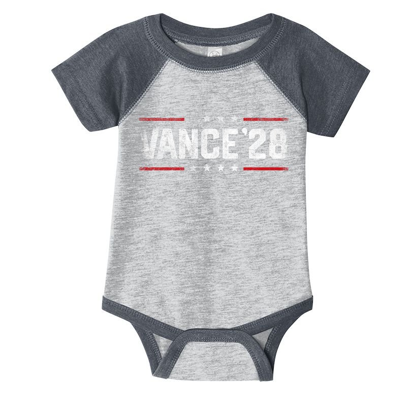 Vance 2028 Jd Vance 2028 For President Election Campaign Infant Baby Jersey Bodysuit