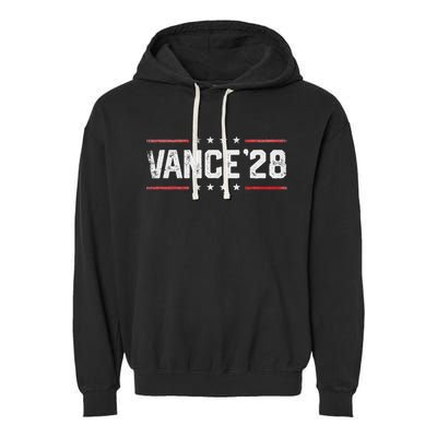 Vance 2028 Jd Vance 2028 For President Election Campaign Garment-Dyed Fleece Hoodie
