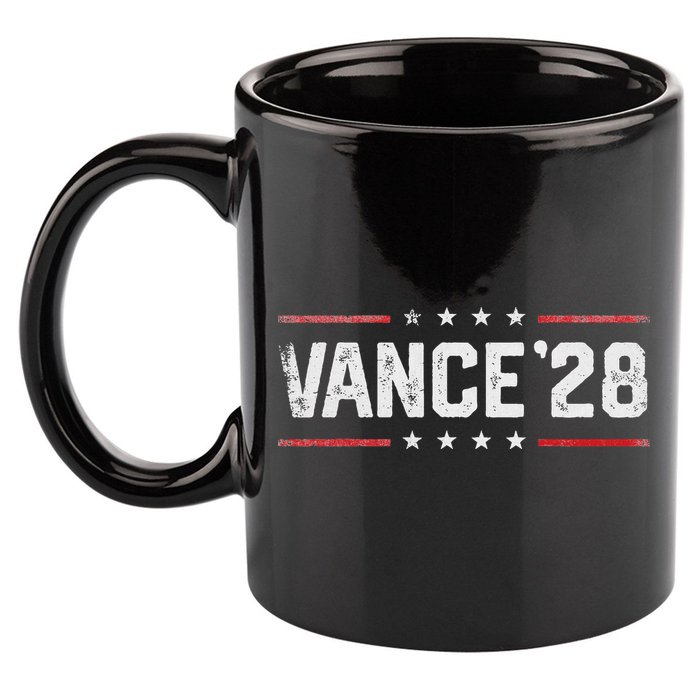 Vance 2028 Jd Vance 2028 For President Election Campaign 11oz C Handle Ceramic Mug