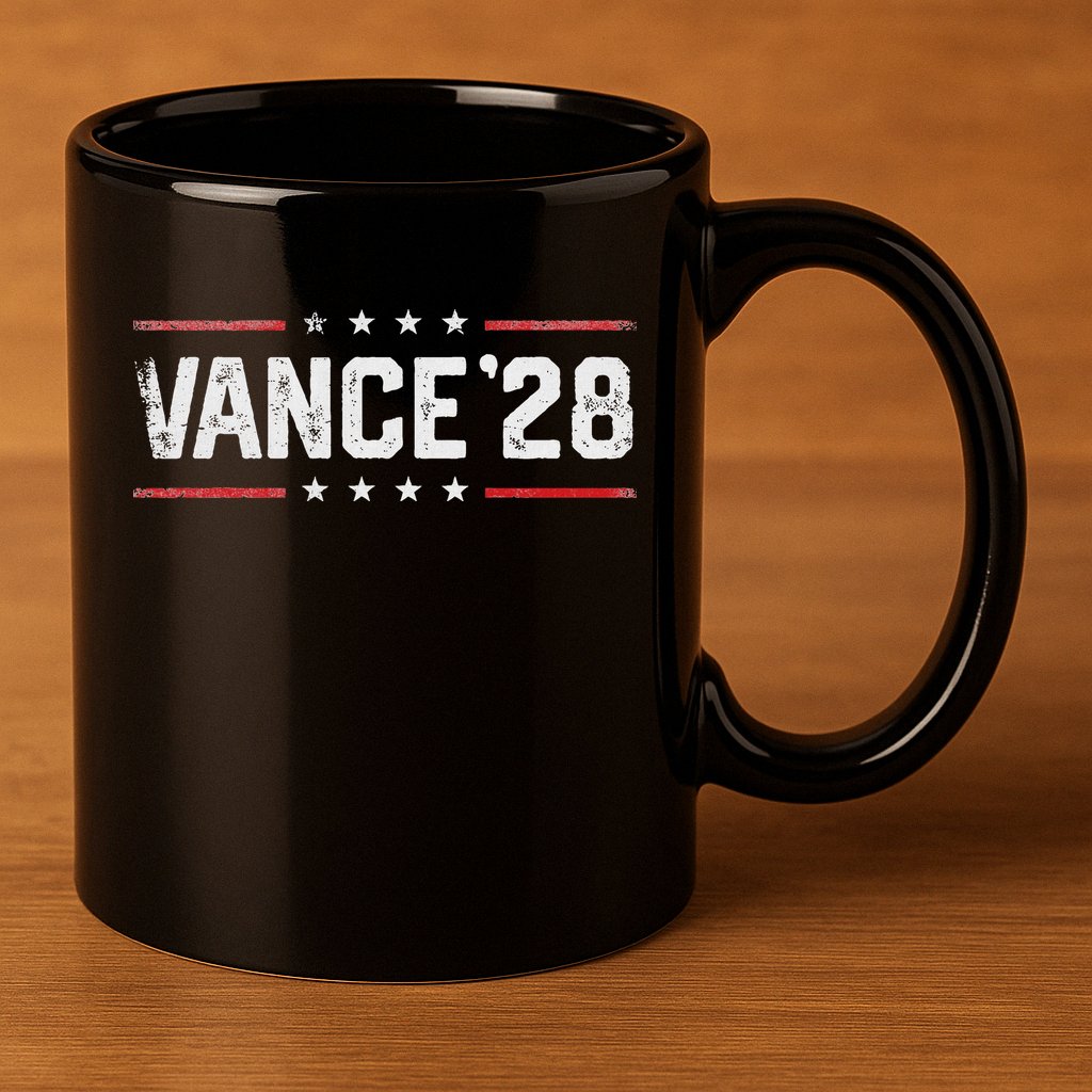 Vance 2028 Jd Vance 2028 For President Election Campaign 11oz C Handle Ceramic Mug