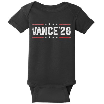 Vance 2028 Jd Vance 2028 For President Election Campaign Baby Bodysuit