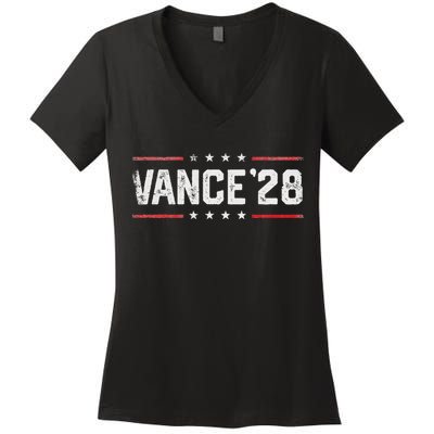 Vance 2028 Jd Vance 2028 For President Election Campaign Women's V-Neck T-Shirt
