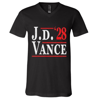 Vance 2028 Jd Vance 2028 President Election Campaign V-Neck T-Shirt