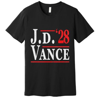 Vance 2028 Jd Vance 2028 President Election Campaign Premium T-Shirt