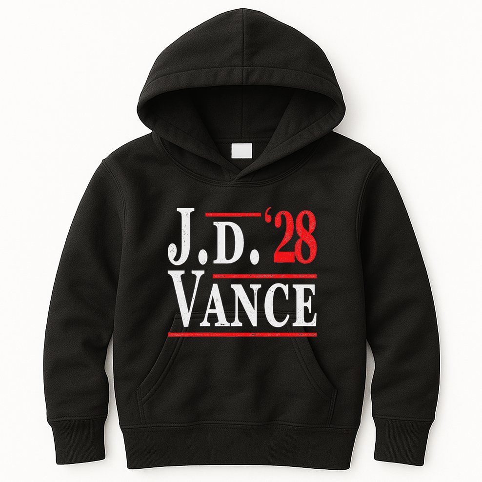 Vance 2028 Jd Vance 2028 President Election Campaign Kids Hoodie