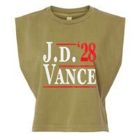 Vance 2028 Jd Vance 2028 President Election Campaign Garment-Dyed Women's Muscle Tee