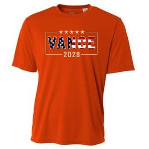 Vance 2028 J.D. Vance For President 28 Vance Flag Cooling Performance Crew T-Shirt