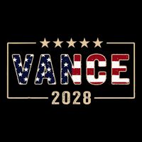 Vance 2028 J.D. Vance For President 28 Vance Flag Cooling Performance Crew T-Shirt