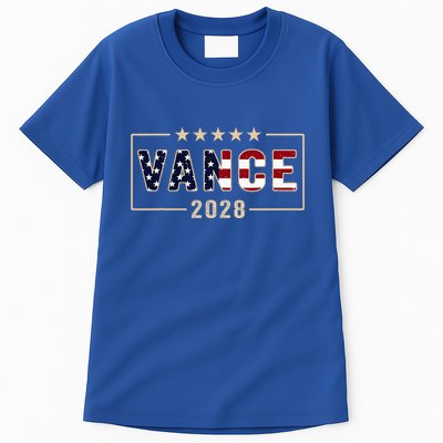 Vance 2028 J.D. Vance For President 28 Vance Flag Tall T-Shirt