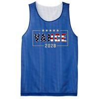 Vance 2028 J.D. Vance For President 28 Vance Flag Mesh Reversible Basketball Jersey Tank