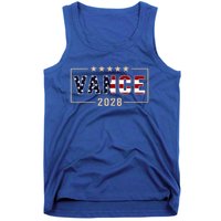 Vance 2028 J.D. Vance For President 28 Vance Flag Tank Top