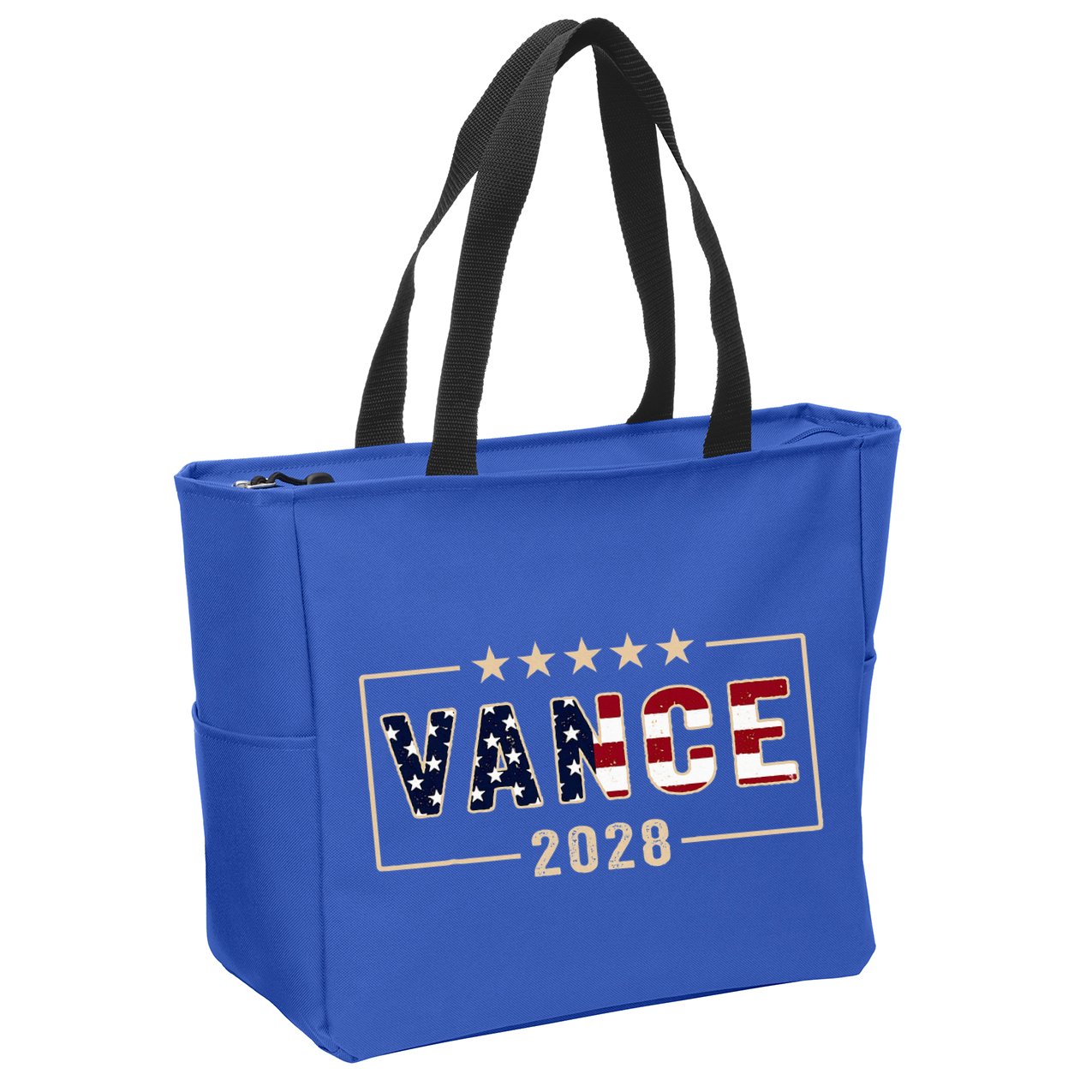 Vance 2028 J.D. Vance For President 28 Vance Flag Zip Tote Bag