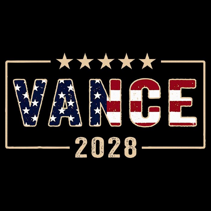 Vance 2028 J.D. Vance For President 28 Vance Flag Flexfit Unipanel Trucker Cap