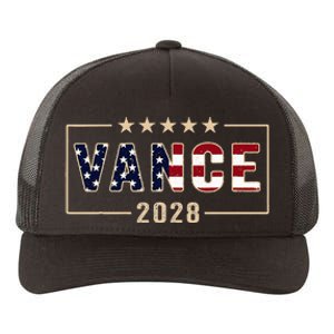 Vance 2028 J.D. Vance For President 28 Vance Flag Yupoong Adult 5-Panel Trucker Hat