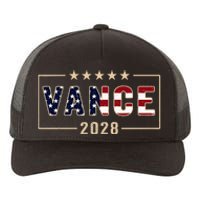 Vance 2028 J.D. Vance For President 28 Vance Flag Yupoong Adult 5-Panel Trucker Hat