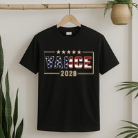Vance 2028 J.D. Vance For President 28 Vance Flag T-Shirt