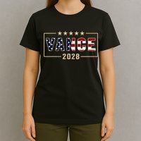 Vance 2028 J.D. Vance For President 28 Vance Flag T-Shirt