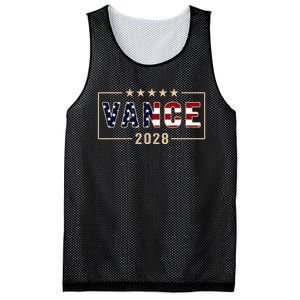 Vance 2028 J.D. Vance For President 28 Vance Flag Mesh Reversible Basketball Jersey Tank